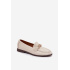 Dámske loafersy s ozdobným detailom svetlos béžové Rosynne - Béžová