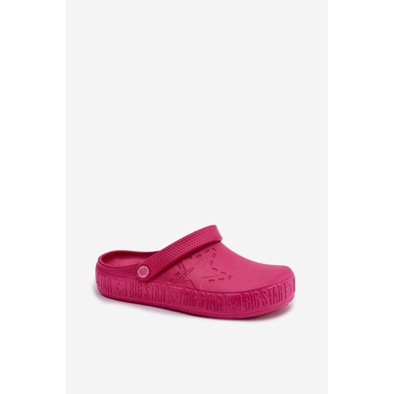 Dámske Penové Papuče Big Star TT274A082 Fuksia - Odtiene ružovej