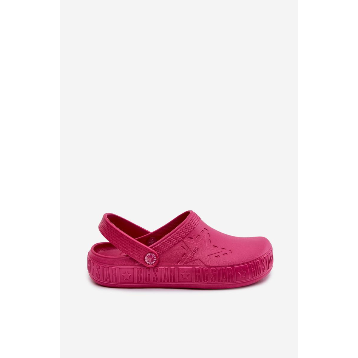 Dámske Penové Papuče Big Star TT274A082 Fuksia - Odtiene ružovej