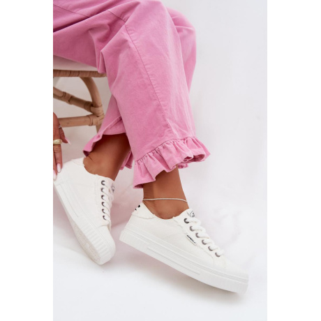 Dámske tenisky na platforme O`NEILL SPINNA C WOMEN LOW 90261009.02A Biele - Biela