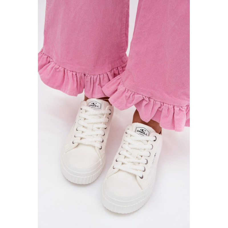 Dámske tenisky na platforme O`NEILL SPINNA C WOMEN LOW 90261009.02A Biele - Biela
