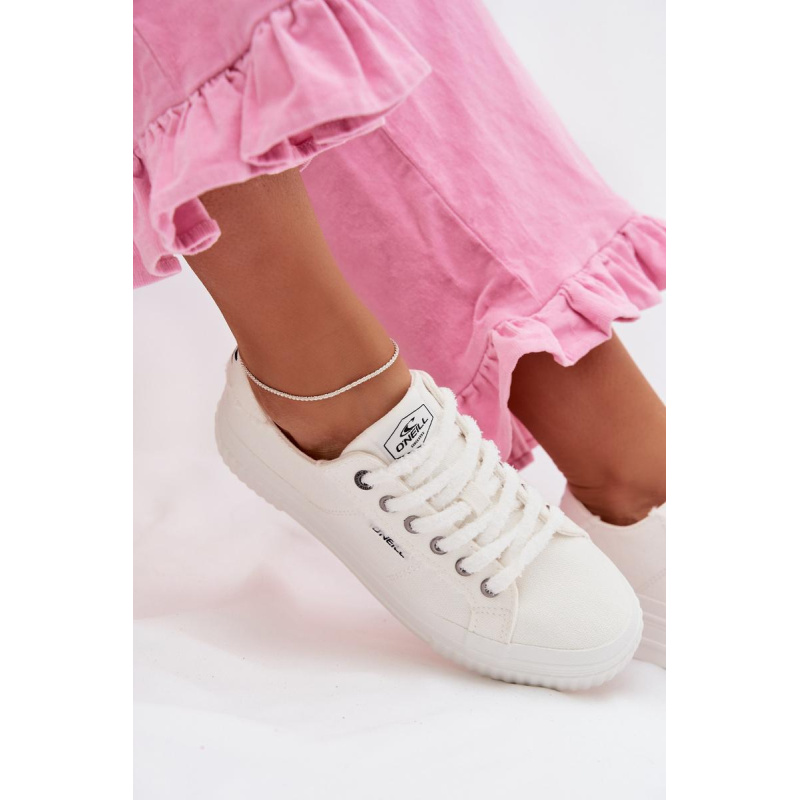 Dámske tenisky na platforme O`NEILL SPINNA C WOMEN LOW 90261009.02A Biele - Biela