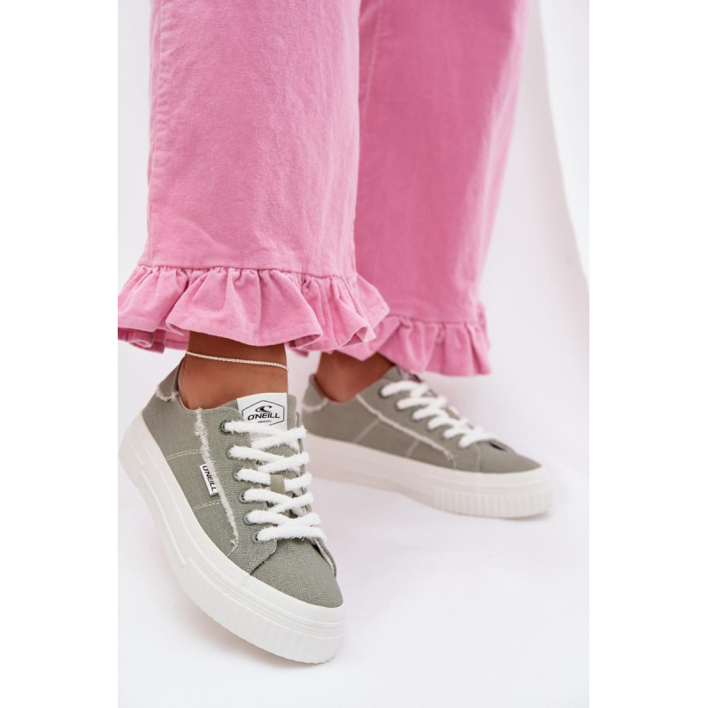 Dámske tenisky na platforme O`NEILL SPINNA C WOMEN LOW 90261009.05Z Zelené - Odtiene zelenej