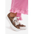 Dámske platformové tenisky O`NEILL SPINNA C WOMEN LOW 90261009.92A Leopard - Odtiene hnedej a béžovej