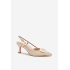 Dámske Sandále Na Opätku S Dekoratívnym prvkom Béžové Eslina - Béžová