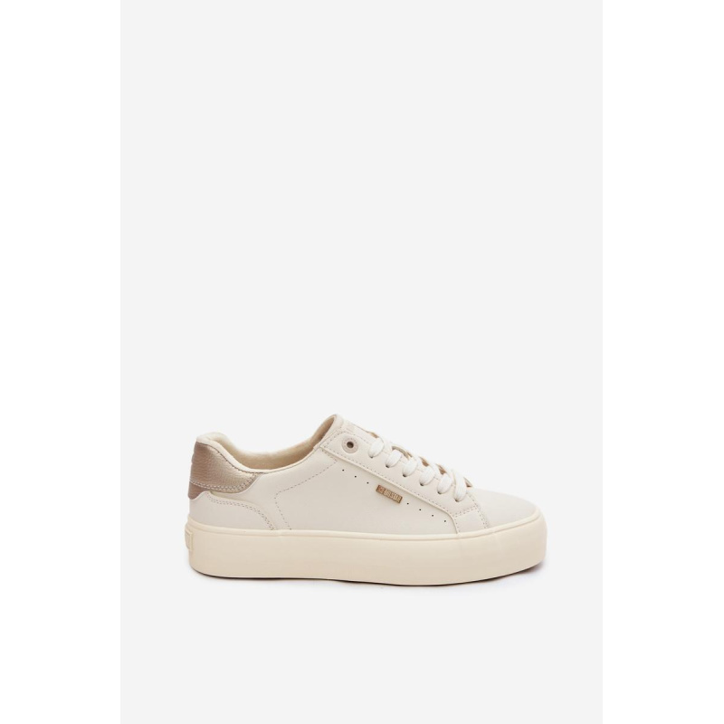 Sneakers na platforme Big Star TT274806 Béžové - Béžová