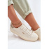 Sneakers na platforme Big Star TT274806 Béžové - Béžová