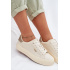Sneakers na platforme Big Star TT274806 Béžové - Béžová