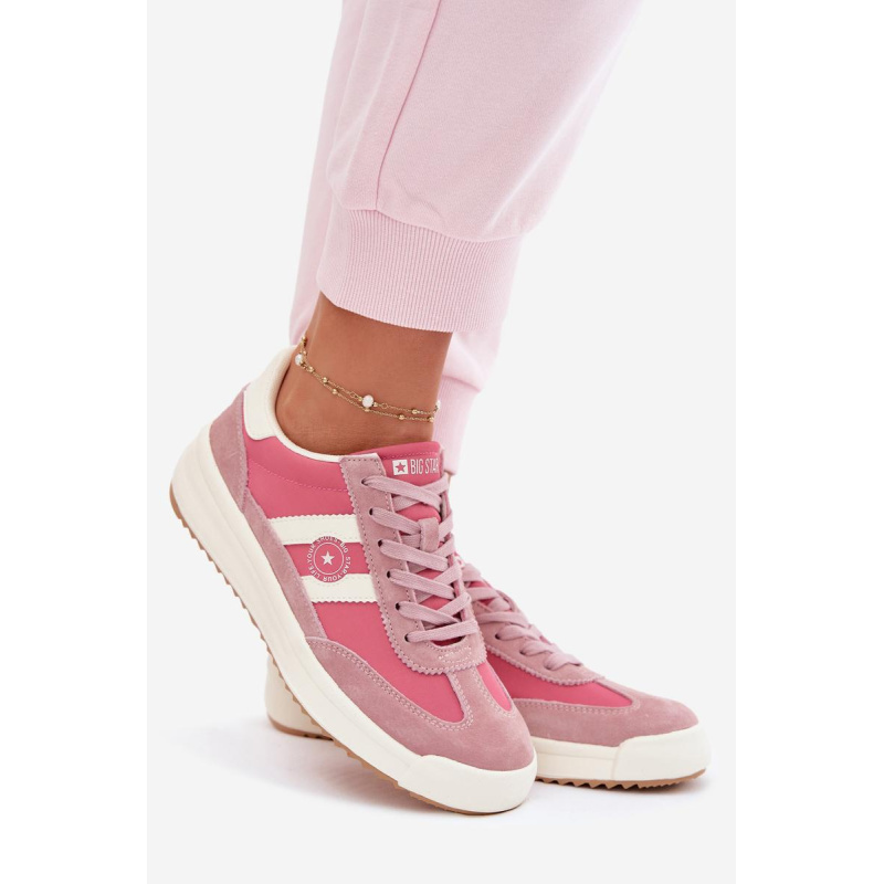 Dámske Tenisky Big Star TT274160 Ružové - Odtiene ružovej