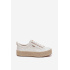 Dámske Espadrilles Tenisky Na Platforme Big Star TT274346 Ecru - Biela