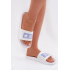 Dámske šľapky Big Star TT274A002 Bielo-modré - Biela || Modrá