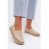 Dámske Slip-on Kožené Topánky Maciejka 03512-04 Béžové - Béžová