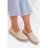 Dámske Slip-on Kožené Topánky Maciejka 03512-04 Béžové - Béžová