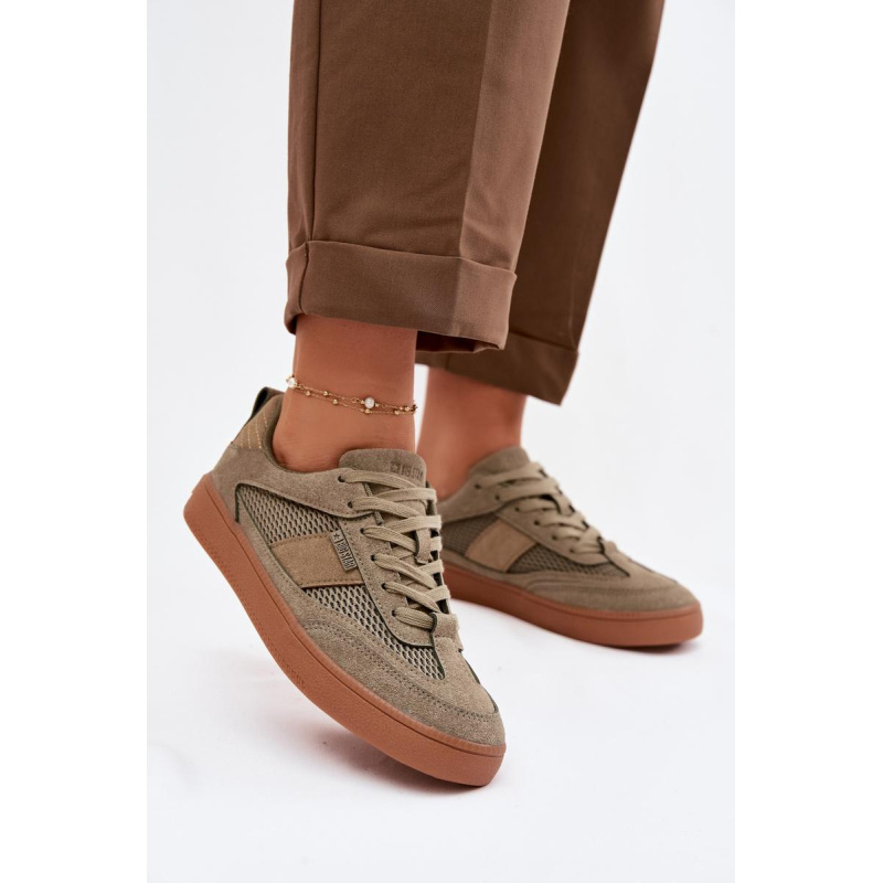 Dámske Tenisky Big Star TT274761 Khaki - Odtiene zelenej