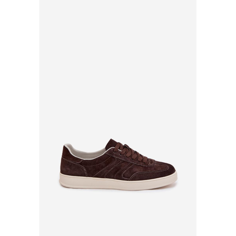 Sneakersy z velúru Vinceza 95400 Čokoládové