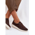 Sneakersy z velúru Vinceza 95400 Čokoládové
