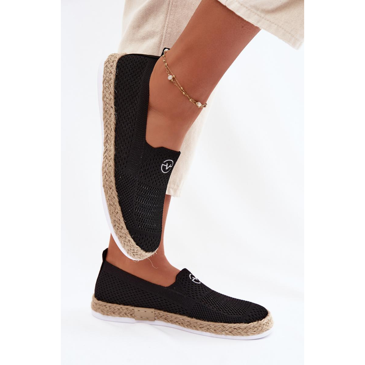 Dámske espadrilly Vinceza 13659 Čierne - Čierna