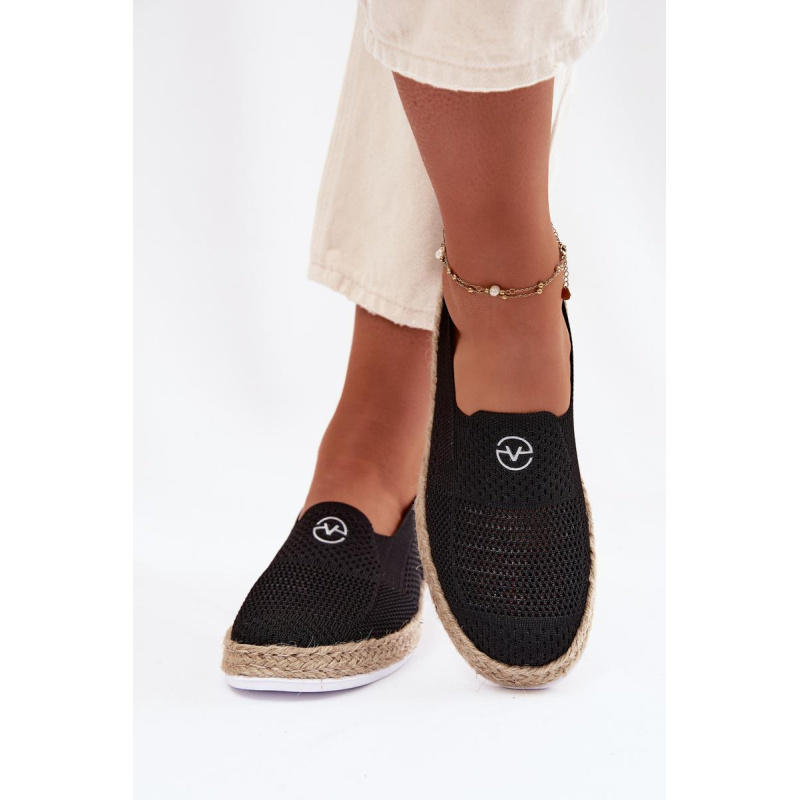 Dámske espadrilly Vinceza 13659 Čierne - Čierna