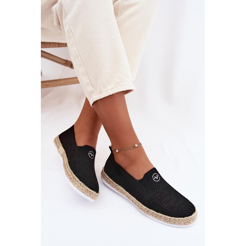 Dámske espadrilly Vinceza 13659 Čierne - Čierna