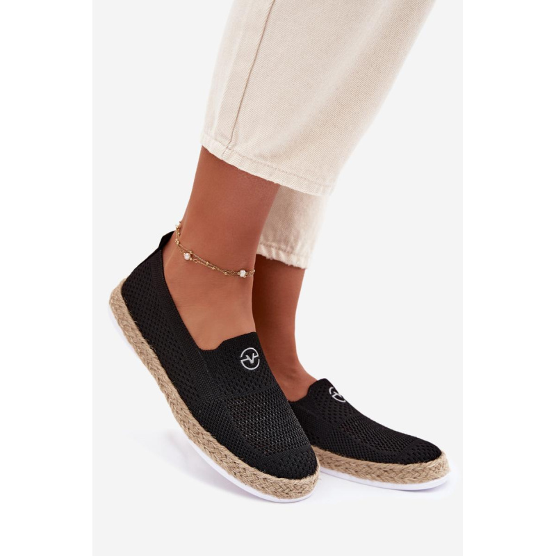 Dámske espadrilly Vinceza 13659 Čierne - Čierna