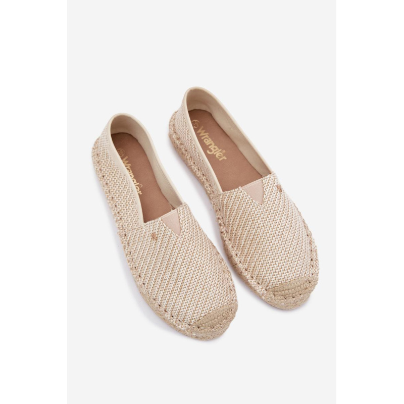 Dámske espadrilly Wrangler 20261079.06V Svetlo béžové - Béžová