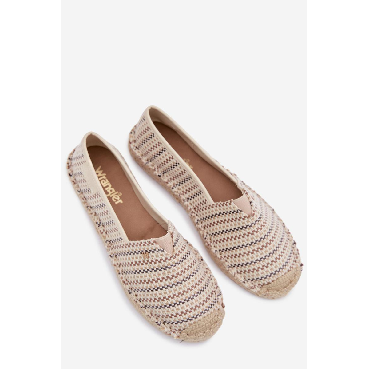 Dámske espadrily Wrangler 20261079.97H Béžové - Béžová