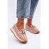 Slip On Tenisky so Zlato Detalom GOE TT2N4081 Ružové