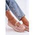 Slip On Tenisky so Zlato Detalom GOE TT2N4081 Ružové