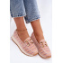 Slip On Tenisky so Zlato Detalom GOE TT2N4081 Ružové