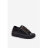 Dámske tenisky s čipkou na platforme Lee Cooper LCW-26-44-4479 Čierne - Čierna