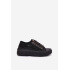 Dámske tenisky s čipkou na platforme Lee Cooper LCW-26-44-4479 Čierne - Čierna