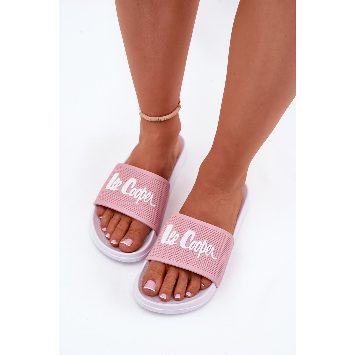 Dámske šľapky Lee Cooper LCW-26-4159 Ružové
