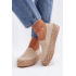 Dámske Espadrile Na Platforme S Pleteným Detailom Lee Cooper LCW-26-31-4332 Béžové