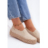 Dámske Espadrile Na Platforme S Pleteným Detailom Lee Cooper LCW-26-31-4332 Béžové