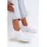 Materiálové Slip-On Dámske Športové Topánky Biele Floraine - Biela