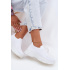 Materiálové Slip-On Dámske Športové Topánky Biele Floraine - Biela