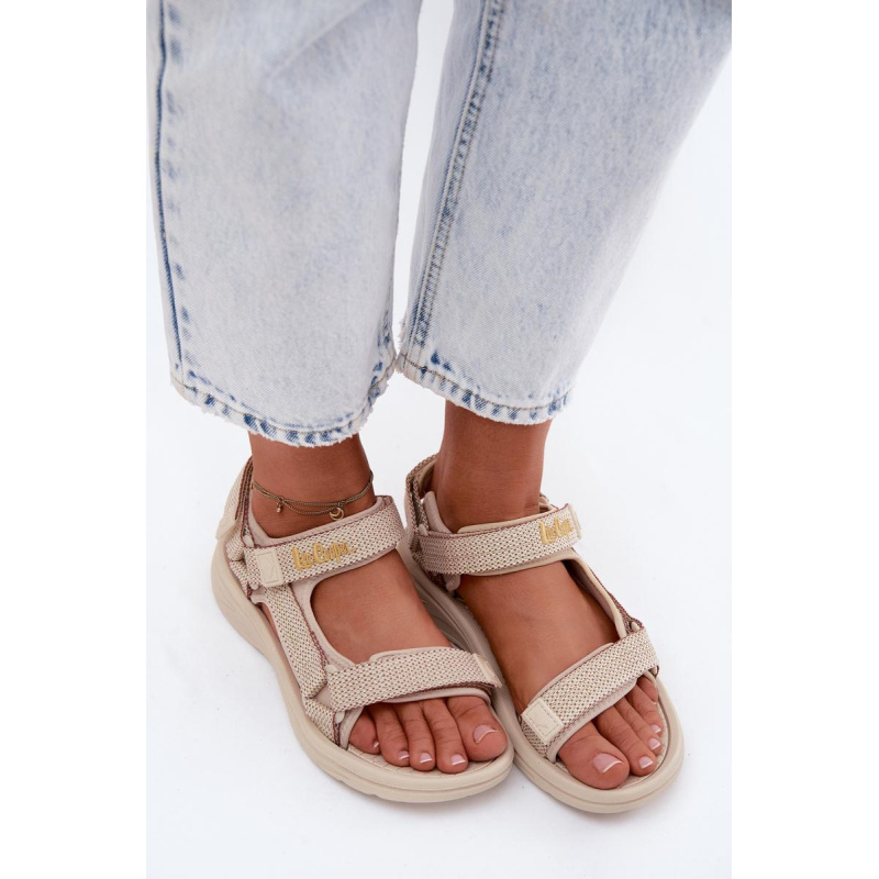 Dámske Sandále Lee Cooper LCW-26-34-4431L Béžové