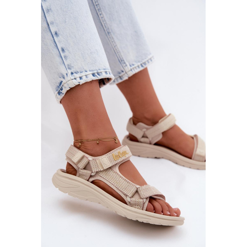 Dámske Sandále Lee Cooper LCW-26-34-4431L Béžové