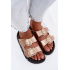 Dámske platformové sandále s prackami Lee Cooper LCW-26-35-4462L Zlaté