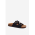 Dámske Čierne Papuče S Remienkami Lee Cooper LCW-26-35-4450L - Čierna