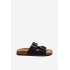 Dámske Čierne Papuče S Remienkami Lee Cooper LCW-26-35-4450L - Čierna