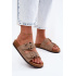 Dámske Papuče Khaki s Klipsami Lee Cooper LCW-26-35-4451L - Béžová