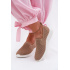 Dámske Slip-On Sietové Topánky Béžové Geressa - Béžová