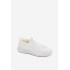 Materiálové Slip-On Dámske Športové Topánky Biele Olive - Biela