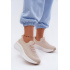 Materiálové Športové Topánky Dámske Slip-On Sneakers Kobbo 102425 Béžové - Béžová