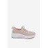 Materiálové Športové Topánky Dámske Slip-On Sneakers Kobbo 102425 Béžové - Béžová