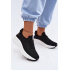 Materiálové Športové Topánky Dámske Slip-On Kobbo 102425 Čierne - Čierna