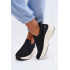 Dámske Slip-On Tenisky Materiál Kobbo 102424 Čierne - Čierna