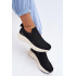 Dámske Slip-On Tenisky Materiál Kobbo 102424 Čierne - Čierna