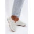 Otvorené Slip-On Platformové Topánky Biele Glamma - Biela